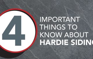 4 Important Things To Know About Hardie Siding