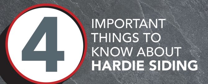 4 Important Things To Know About Hardie Siding