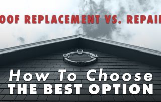 Roof Replacement Vs. Repair: How To Choose The Best Option
